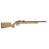 Springfield 2020 Rimfire Target 22LR Rifle With 20" Heavy Profile Threaded Barrel & Coyote Stock With Black Webbing BART92022CBW
