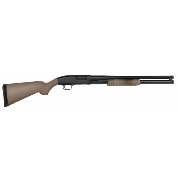 Mossberg Maverick 88 Security <b>Flat Dark Earth</b> 12 Gauge 20" Barrel 7 Shot Capacity Pump Action Shotgun 31022