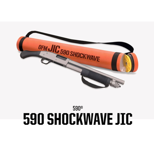 Mossberg 590 Shockwave JIC 12 Gauge Cerakote Stainless 14" Shotgun 50656