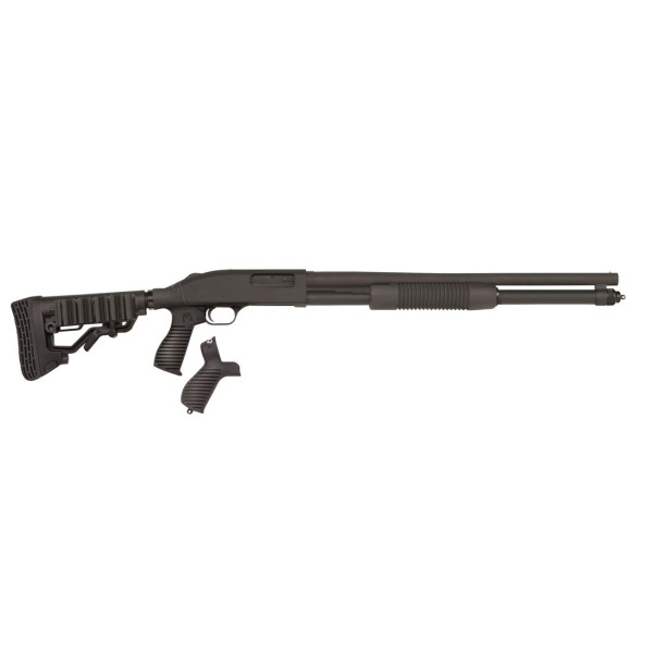 Mossberg 590 Persuader Flex Tactical 12 Gauge Shotgun With 20.75" Barrel, Adjustable Stock & PG Kit 50695