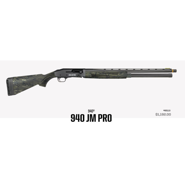 Mossberg 940 JM Pro 12 Gauge 24" 9 Shot Shotgun 85113