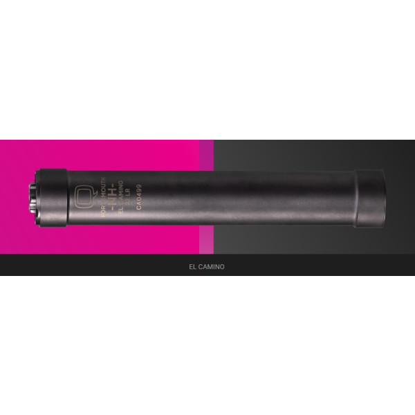 Q El Camino 22LR Silencer (Black) 