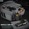 Savior Specialist Range Bag With 3 Pistol Sleeves (Gray)