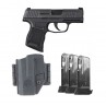 Sig P365 9mm Tac Pac With 3-12 Round Magazines  365-9-BXR3-TACPAC