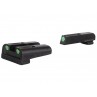 Truglo TG131RT2 TFO Tritium Fiber Optic Night Sights for Ruger LC9 LCPS Pistols