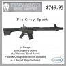 Typhoon Defense F12 Grey Sport 12 Gauge With 18.5" Barrel,